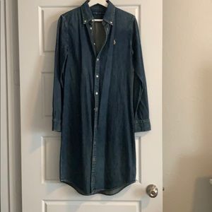 Ralph Lauren Denim Blue Dress